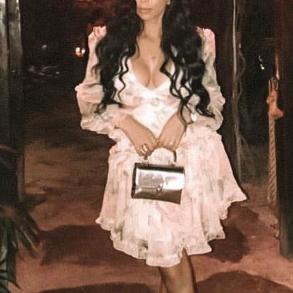 Ruffled Floral Dress - Picture 4 of 4